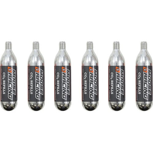 Moose Racing CO2 (6) 16 Gauge Thread Cartridge | 0363-0060