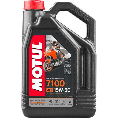 Motul 7100 4T Synthetic Oil - 15W-50 - 4 L | 104299
