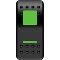 Moose Utility Division Rocker Switch - On/Off - Green | GNG-PWR