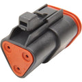 Namz Deutsch Plug - 2 Pin - Black | DP-3B