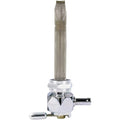 Pingel Fuel Valve - Diamond Chrome - 22mm - Hex | 4311-CD