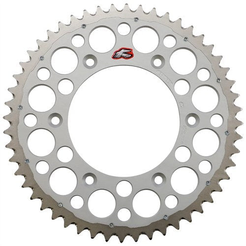 Renthal Twinring Rear Sprocket - 52-Tooth - Silver | 1540-520-52GPSI