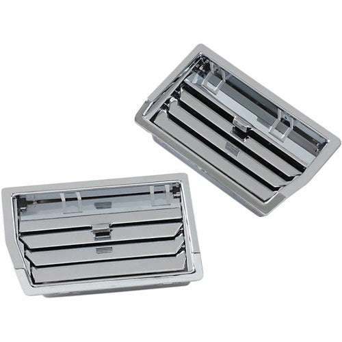 Show Chrome Lower Fairing Fresh Air Vents - Chrome - Pair - GL1500 | 52-552