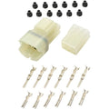 Shindy Multi-Conductor Electrical Connectors, Six-Pin, Water-Resistant | 16-626