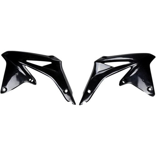 UFO Radiator Shrouds - Black - Rmz 450 | SU04917001