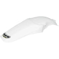 UFO MX Rear Fender - White - '96-'02 CR80R | '03-'08 CR85R | HO03627041