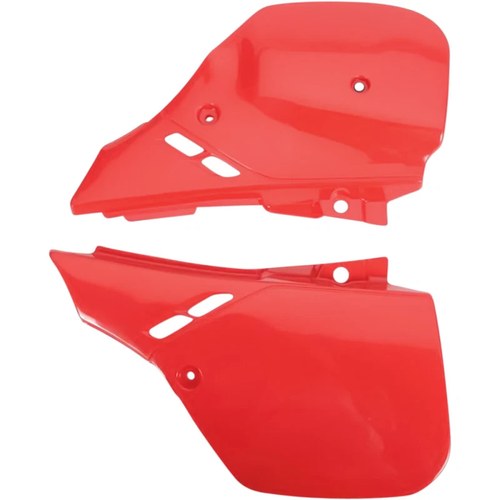 UFO Side Covers - CR125 89-90 - Red | HO02611061