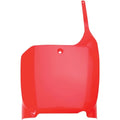 UFO Front Number Plate - Red - Honda | HO03666070