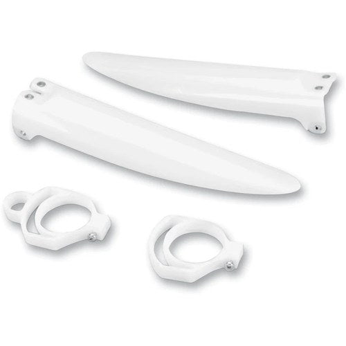 UFO Fork Cover - White - KX80 - '98 | KA03711280