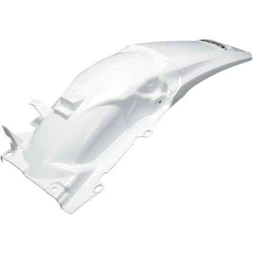 UFO MX Rear Fender - White - '04-'17 CRF250X | HO03648-041