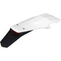 UFO Enduro Rear Fender - W/Light - White. | HU03398040