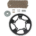 Vortex Steel Chain Kit - Gold - YamahaYZF-R6 - '99-'02 | CKG6321