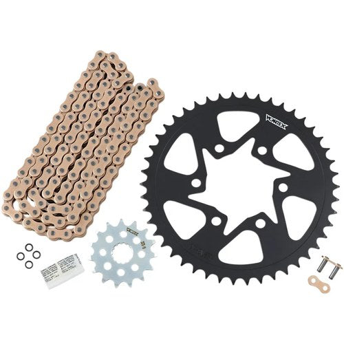 Vortex Chain Kit - Gold - Kawasaki - Kle 650 Versys '07-'17 | CKG6394