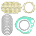 Clutch Friction Steel Plates and Gasket fits Suzuki GSX-R600 GSXR600 1999 2000