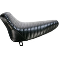 Le Pera Bare Bones Solo Seat - Pleated - Softail '84-'99 (Black) LN-007PT
