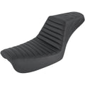 Saddlemen Step Up 2-Up Seat - Tuck and Roll/Diamond (Black) 804-04-176