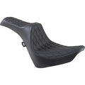Drag Specialties Predator Iii Seat, Double Diamond, Softail (Black) 0802-1145