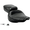 Mustang Vintage 2-Up Seat - Wide - Dyna '91-'95 (Black) 75680