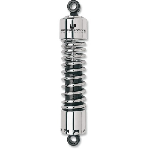 Progressive Suspension Shock, 412 Series, 12.5", Heavy Duty, Chrome | 412-4060C