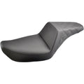 Saddlemen Step Up 2-Up Seat - Rear Lattice Stitched - Fxd (Black) 896-04-173