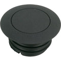 Drag Specialties Pop-Up Gas Cap - Black Wrinkle - Non-Vented | 03-329B-B