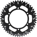 Moose Racing 49T Dual Rear Sprocket (Black) 49-tooth | 1210-1502