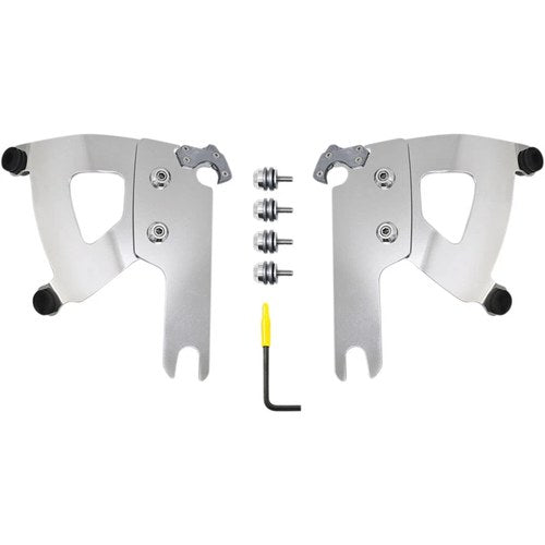 Memphis Shades Road Warrior Trigger-Lock Mount Kit - FLHRS/XS (Polished) MEK2040