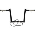 Paul Yaffe Bagger Nation Black Pre-Wired 10" OEM Handlebar | OEMPW-15L-10 B