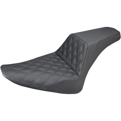 Saddlemen Step Up 2-Up Seat - Lattice Stitched - Fls (Black) 812-26-172