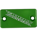 Works Connection Aluminum Front Brake Reservoir Cover Kawasaki (Green) 21-128