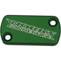 Works Connection Green Front Brake Reservoir Cover | 21-110