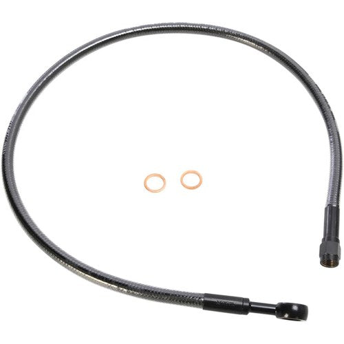 Magnum Black Pearl Front Brake Line - ABS 25" | AS47625