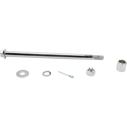 Drag Specialties Chrome Axle Kit - Rear - 82-94 Fxr | 16-0298-BC520