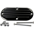 Joker Machine Inspection Cover - Black - Finned | 06-95-1