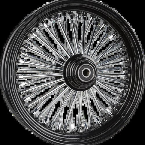 Harddrive Front 48 Spoke Wheel Black Single Disc 16X3.5 25mm 08-Up | 052-02541