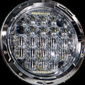 Harddrive Led Headlight 7" 90W Chrome | 820-0363