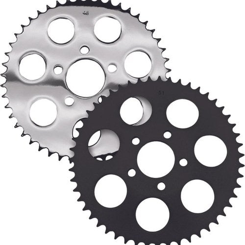 Harddrive Gloss Black Rear Sprocket 51T Big Twin 00-13 | 201649