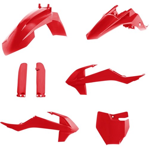 Acerbis Full Plastic Kit, Red | 2686020004