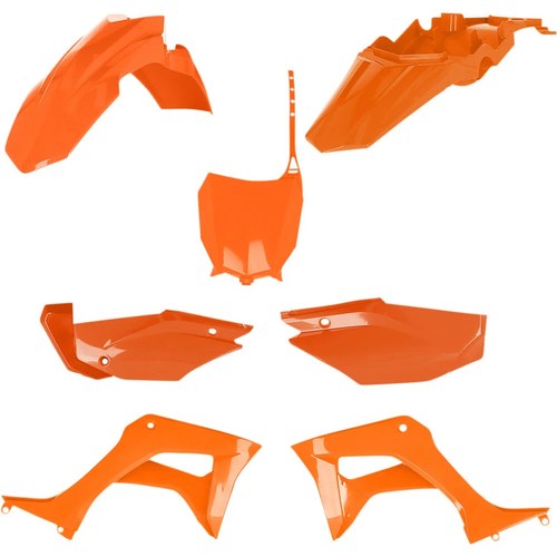 Acerbis Full Plastic Kit Hon Orange | 2861935226