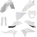 Acerbis Full Plastic Kit Gas White/Black | 2872811035