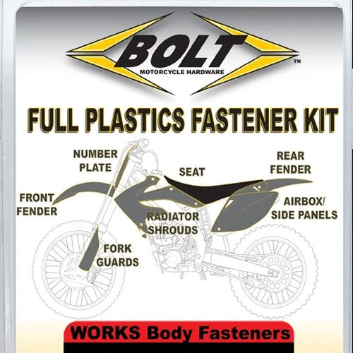 Bolt Body Work Fastener Kit | HON-CRF110W