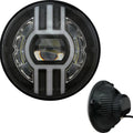 Cyron Headlight 7" Beast 2 Black W/Driving Light | ABIG7B2-B