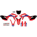D'Cor Visuals Hrc Honda Complete Graphic Kit, Black | 20-10-611