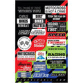 D'Cor Visuals Universal Decal Sheet, MotoTalk 2 - 4mll. | 40-90-121