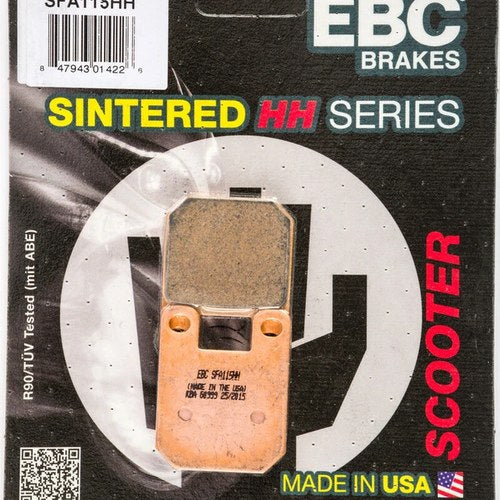 Ebc Sfa Sintered Scooter Brake Pads | SFA115HH