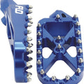 Flo Motorsports Snow Bike Footpegs, Blue | SPEG-793BLU