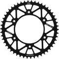 JT Sprockets Rear Racelite Sprocket Alum 50T-520 Blk Beta/Hon | JTA210.50BLK