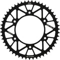 JT Sprockets Rear Racelite Sprocket Alum 51T-520 Blk Beta/Hon | JTA210.51BLK