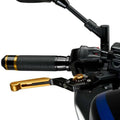 Puig Hi-Tech Extendable/Folding Brake Lever, Gold | 14ONO