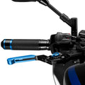 Puig Hi-Tech Extendable/Folding Brake Lever, Blue | 14ANA